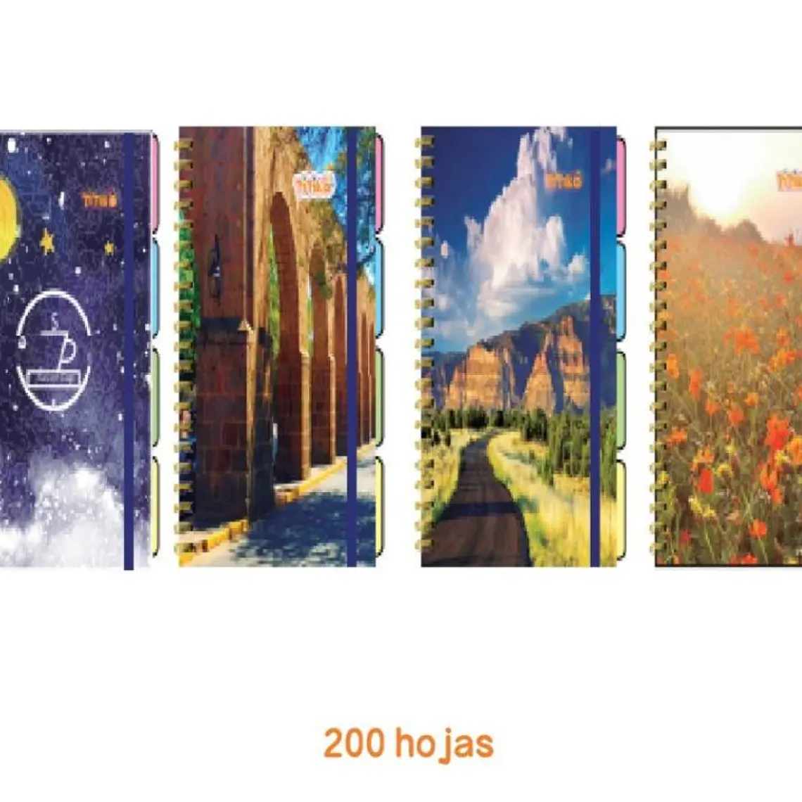 RAYA LIBRETA PROFESIONAL GRANDES CON 200 HOJAS DE PASTA DURA MOD# TK-0135BJ 1
