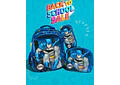 COMBO PRIMARIA DE 3PZ MOCHILA CON LUZ LED  + LONCHERA + LAPICERA (VARIOS PERSONAJES ) MOD# HL2413