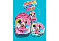 COMBO PRIMARIA DE 3PZ MOCHILA CON LUZ LED  + LONCHERA + LAPICERA (VARIOS PERSONAJES ) MOD# HL2413