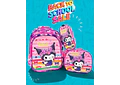 COMBO PRIMARIA DE 3PZ MOCHILA CON LUZ LED  + LONCHERA + LAPICERA (VARIOS PERSONAJES ) MOD# HL2413