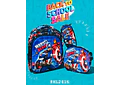 COMBO PRIMARIA DE 3PZ MOCHILA CON LUZ LED  + LONCHERA + LAPICERA (VARIOS PERSONAJES ) MOD# HL2416
