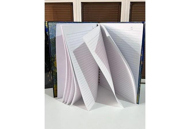 LIBRETA PROFESIONAL VANGOGH RAYA 100 HOJAS PASTA DURA  TITIKO MOD # TK-0138BJ