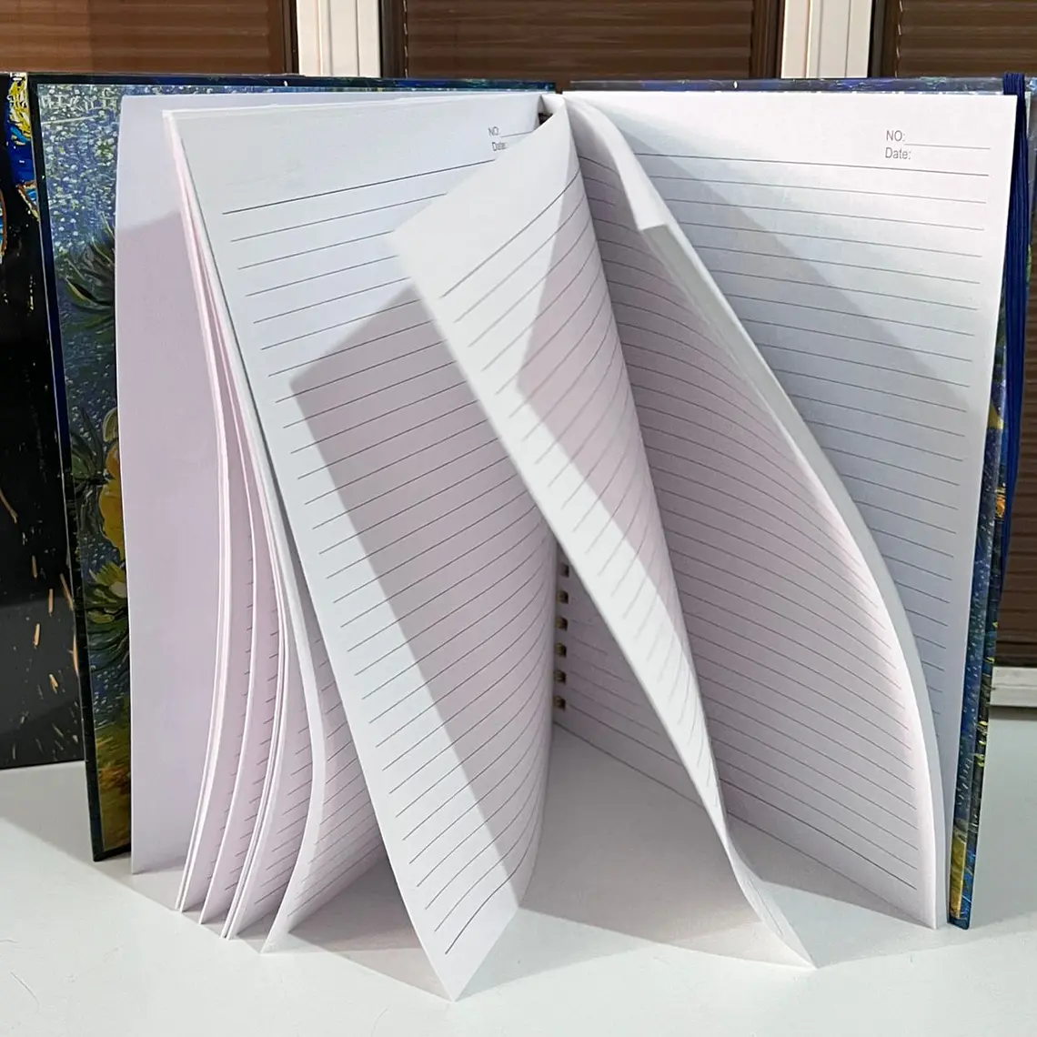 RAYA LIBRETA PROFESIONAL VANGOGH RAYA 100 HOJAS PASTA DURA  TITIKO MOD # TK-0138BJ 9