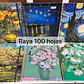 RAYA LIBRETA PROFESIONAL VANGOGH RAYA 100 HOJAS PASTA DURA  TITIKO MOD # TK-0138BJ - Miniatura 1