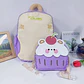 MOCHILITA PARA PREESCOLAR CON LAPICERA MOD# TX-99193💖🩵🗃️ - Miniatura 9