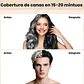 CAJITA CON 10 SOBRES DE 30ML TINTE ESPUMOSO PARA CABELLO NEGRO Ó CAFÉ MOD# GRF0016X - Miniatura 3