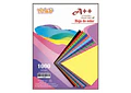 PAQUETE DE MIL HOJAS DE COLORES FUERTES A4 MOD# TK-622Z