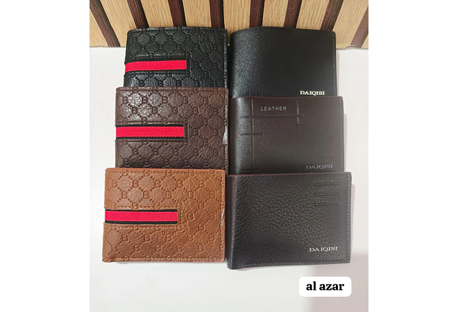 CARTERA PARA CABALLERO AL AZAR MOD# 9371,60,63,47(bolsita)⚽