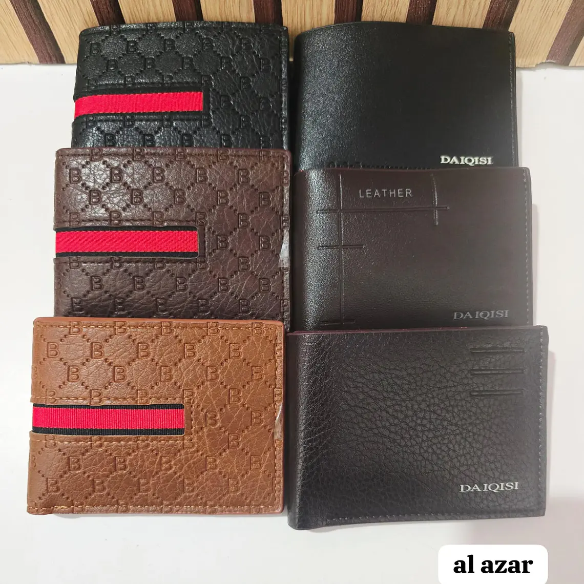 CARTERA PARA CABALLERO AL AZAR MOD# 9371,60,63,47(bolsita)⚽ 3