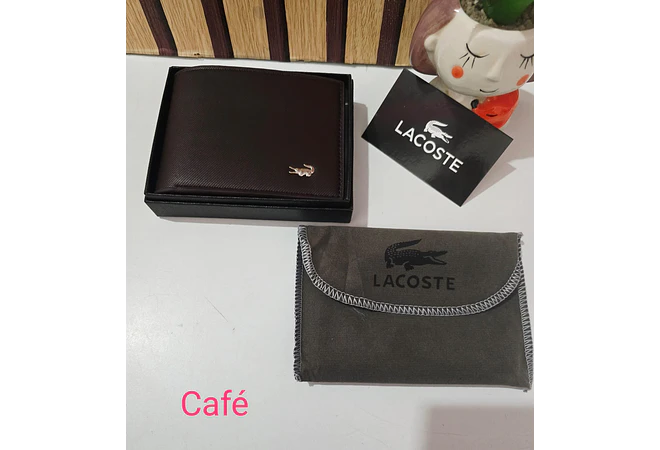 CARTERA IMITACIÓN LACOSTE MOD# SUP-12163🐊