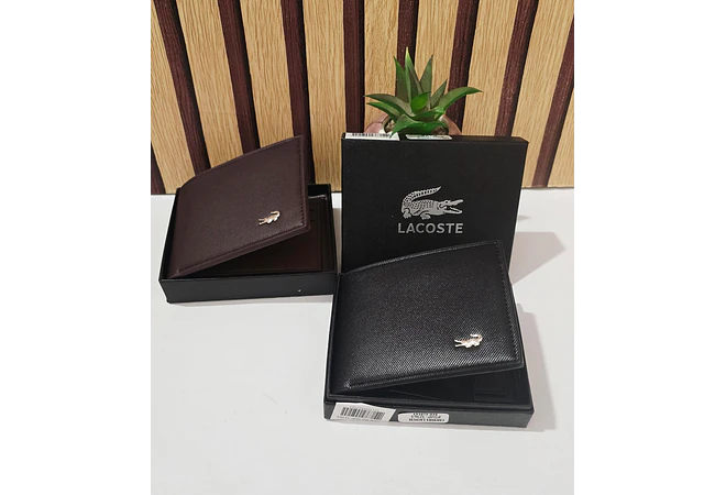 CARTERA IMITACIÓN LACOSTE MOD# SUP-12163🐊