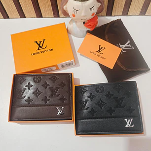 CARTERA IMITACIÓN LOUIS VUITTON DISEÑO TEXTURIZADO MOD# SUP-12161