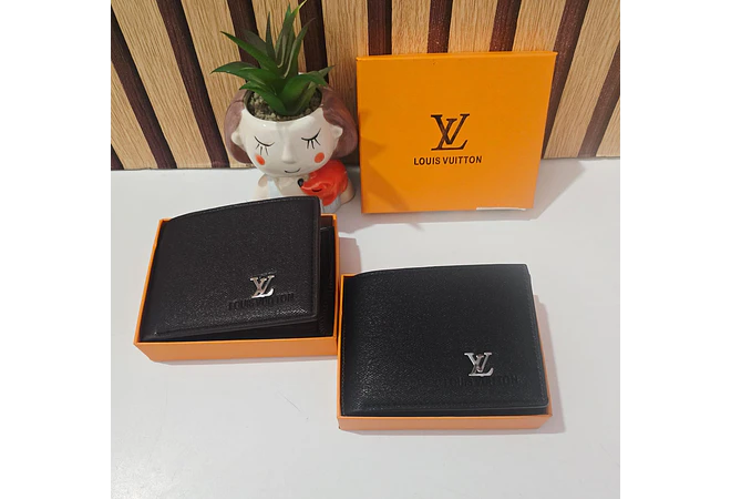 CARTERA IMITACIÓN LOUIS VUITTON DISEÑO LISO MOD# SUP-12155