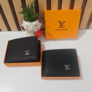 CARTERA IMITACIÓN LOUIS VUITTON DISEÑO LISO MOD# SUP-12155