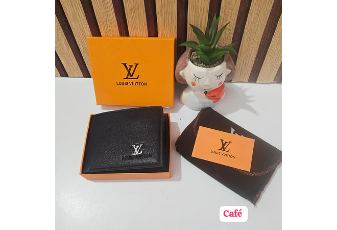 CARTERA IMITACIÓN LOUIS VUITTON DISEÑO LISO MOD# SUP-12155