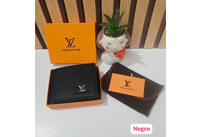 CARTERA IMITACIÓN LOUIS VUITTON DISEÑO LISO MOD# SUP-12155