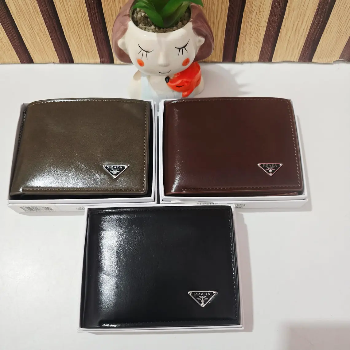 CARTERA IMITACIÓN PRADA PARA CABALLERO MOD# SUP-12157 1