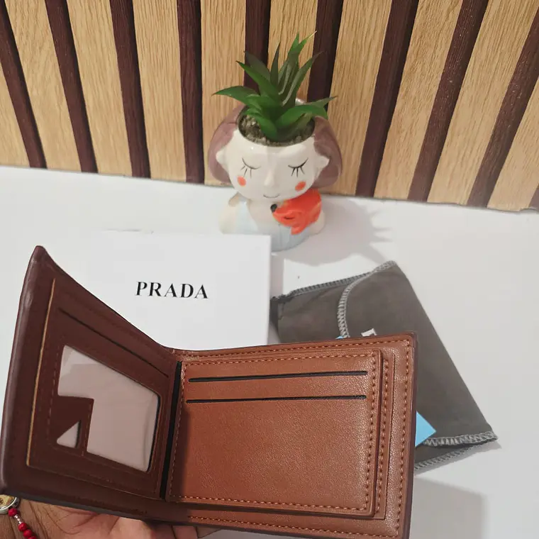 CARTERA IMITACIÓN PRADA PARA CABALLERO MOD# SUP-12157 5
