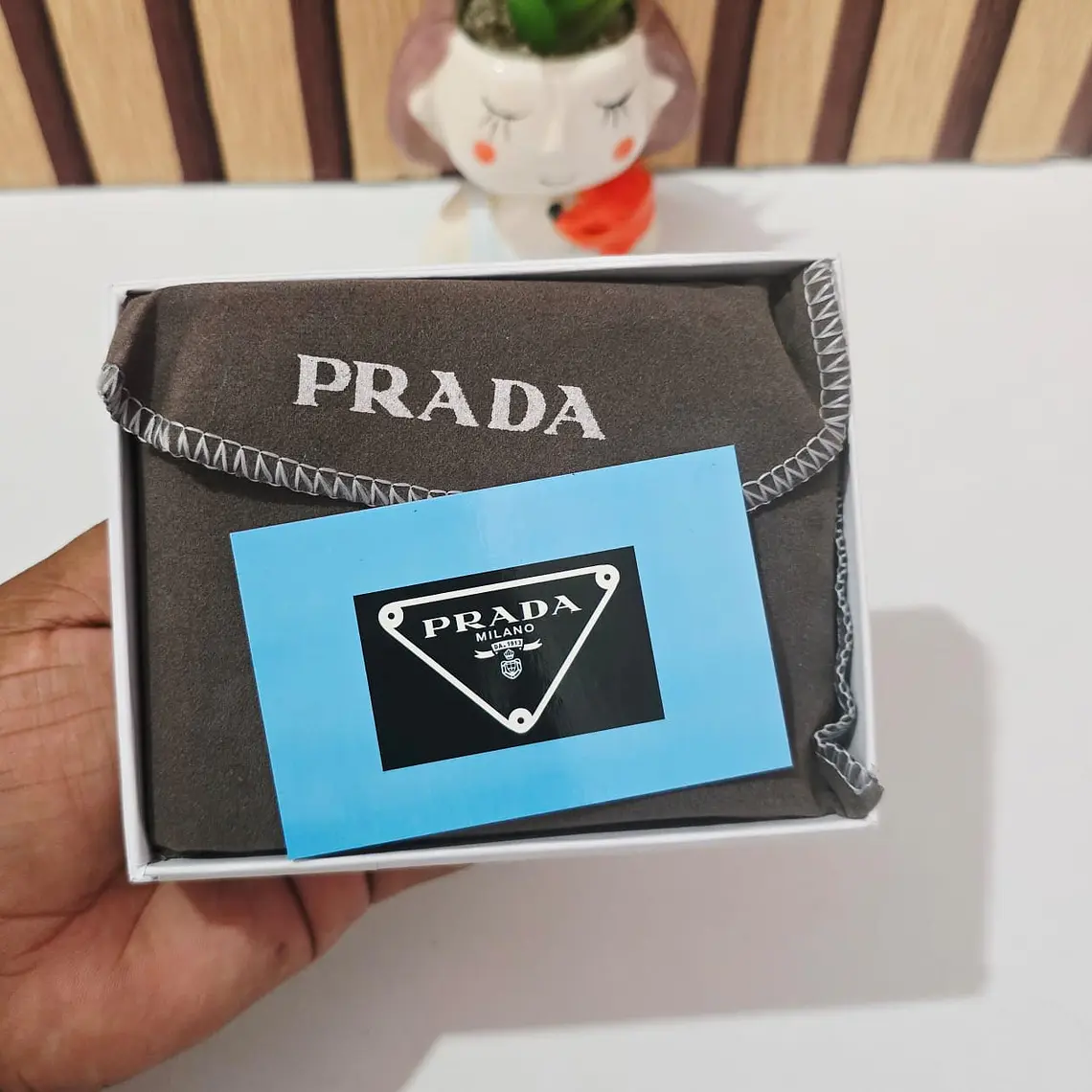 CARTERA IMITACIÓN PRADA PARA CABALLERO MOD# SUP-12157 7