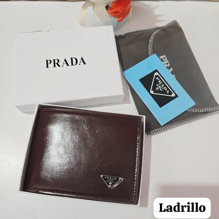 CARTERA IMITACIÓN PRADA PARA CABALLERO MOD# SUP-12157 8