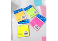 BLOC DE POSTIK CUADRADO COLORES CON 100 HOJAS MOD#SB-1002BL