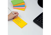 BLOC DE POSTIK RECTANGULAR  COLORES CON 100 HOJAS MOD#SB-1001BL