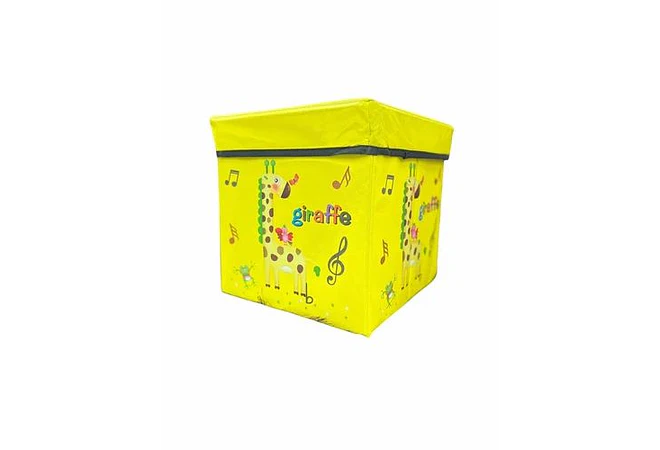 CAJA TABURETE ORGANIZADORA DE JUGUETES ANIMALITOS  MOD# 1306