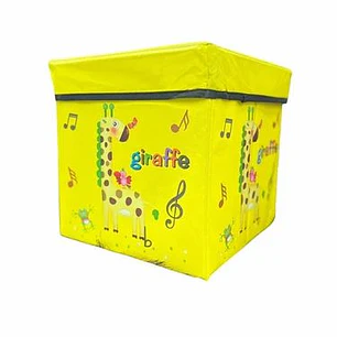 CAJA TABURETE ORGANIZADORA DE JUGUETES ANIMALITOS  MOD# 1306