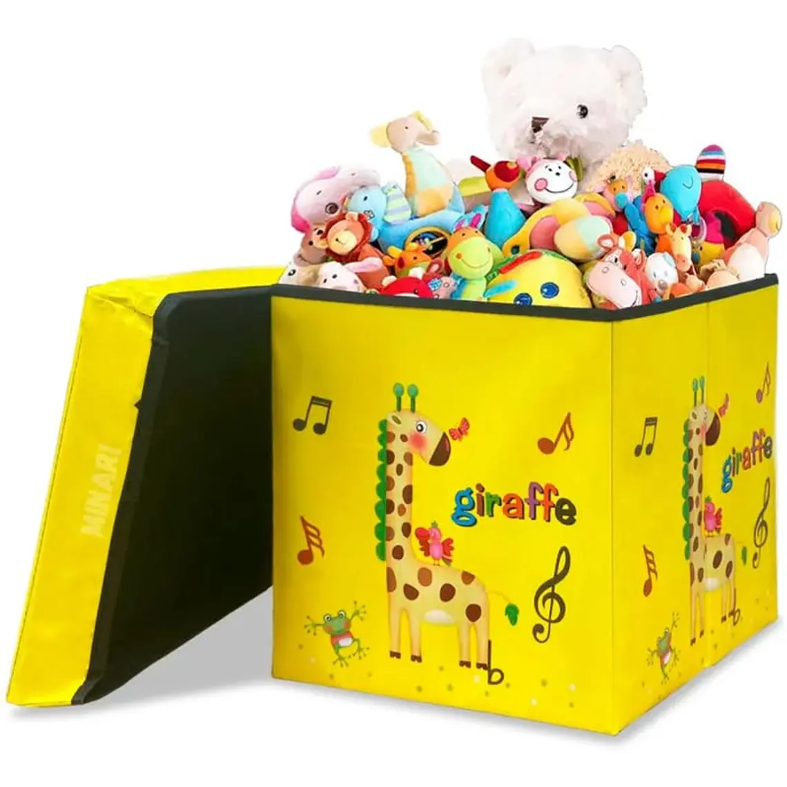 CAJA TABURETE ORGANIZADORA DE JUGUETES ANIMALITOS  MOD# 1306 4