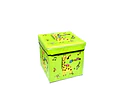 CAJA TABURETE ORGANIZADORA DE JUGUETES ANIMALITOS  MOD# 1306
