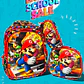 COMBO PRIMARIA DE 3PZ MOCHILA CON LUZ LED  + LONCHERA + LAPICERA (VARIOS PERSONAJES )MOD# HL2416 - Miniatura 4