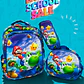 COMBO PRIMARIA DE 3PZ MOCHILA CON LUZ LED  + LONCHERA + LAPICERA (VARIOS PERSONAJES )MOD# HL2416 - Miniatura 1