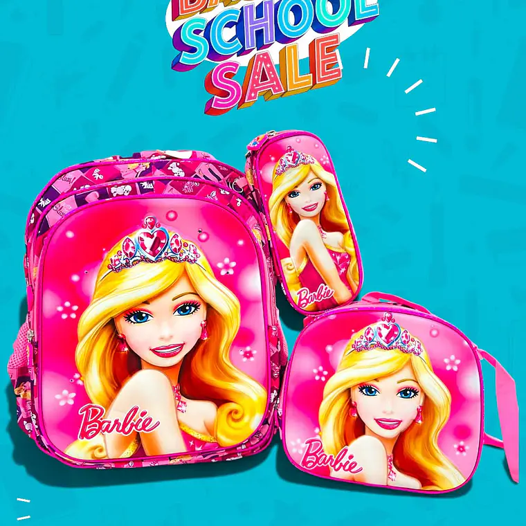 COMBO PRIMARIA DE 3PZ MOCHILA CON LUZ LED  + LONCHERA + LAPICERA (VARIOS PERSONAJES )MOD# HL2416 5