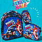 COMBO PRIMARIA DE 3PZ MOCHILA CON LUZ LED  + LONCHERA + LAPICERA (VARIOS PERSONAJES )MOD# HL2416 - Miniatura 7