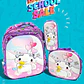 COMBO PRIMARIA DE 3PZ MOCHILA CON LUZ LED  + LONCHERA + LAPICERA (VARIOS PERSONAJES )MOD# HL2416 - Miniatura 8