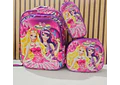 COMBO PRIMARIA DE 3PZ MOCHILA CON LUZ LED  + LONCHERA + LAPICERA (VARIOS PERSONAJES )MOD# HL2416- COPIAR