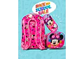 COMBO PRIMARIA DE 3PZ MOCHILA CON LUZ LED  + LONCHERA + LAPICERA (VARIOS PERSONAJES ) MOD# HL2414 🧮⚽