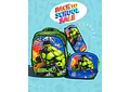 COMBO PRIMARIA DE 3PZ MOCHILA CON LUZ LED  + LONCHERA + LAPICERA (VARIOS PERSONAJES ) MOD# HL2414 🧮⚽