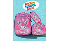 COMBO PRIMARIA DE 3PZ MOCHILA CON LUZ LED  + LONCHERA + LAPICERA (VARIOS PERSONAJES ) MOD# HL2414 🧮⚽