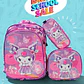 COMBO PRIMARIA DE 3PZ MOCHILA CON LUZ LED  + LONCHERA + LAPICERA (VARIOS PERSONAJES ) MOD# HL2414 🧮⚽ - Miniatura 6