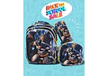 COMBO PRIMARIA DE 3PZ MOCHILA CON LUZ LED  + LONCHERA + LAPICERA (VARIOS PERSONAJES ) MOD# HL2414 🧮⚽