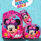COMBO PRIMARIA DE 3PZ MOCHILA CON LUZ LED  + LONCHERA + LAPICERA (VARIOS PERSONAJES ) MOD# HL2414 🧮⚽ - Miniatura 10