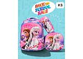 COMBO PRIMARIA DE 3PZ MOCHILA CON LUZ LED  + LONCHERA + LAPICERA (VARIOS PERSONAJES ) MOD# HL2414 🧮⚽