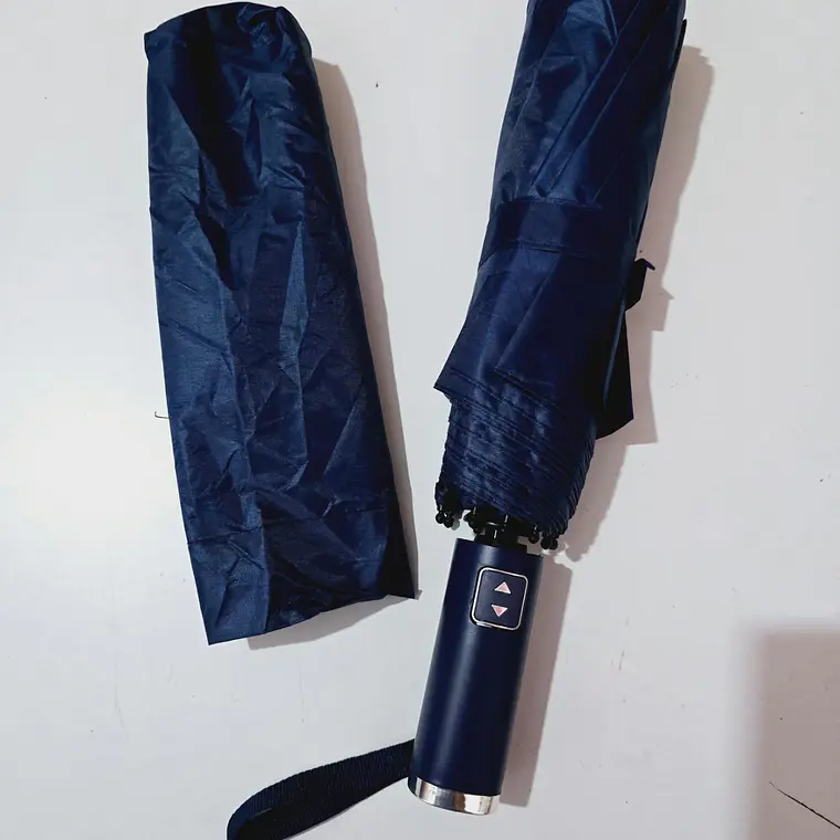 SOMBRILLA DE BOLSILLO AUTOMÁTICA COLORES LISOS MOD# KS-11☂️☀️ 8
