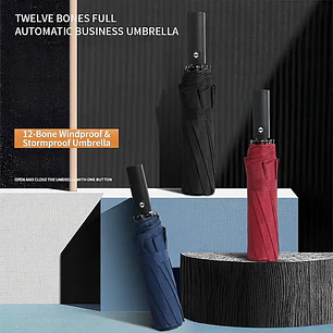 SOMBRILLA DE BOLSILLO AUTOMÁTICA COLORES LISOS MOD# KS-11☂️☀️