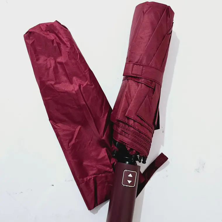 SOMBRILLA DE BOLSILLO AUTOMÁTICA COLORES LISOS MOD# KS-11☂️☀️ 7