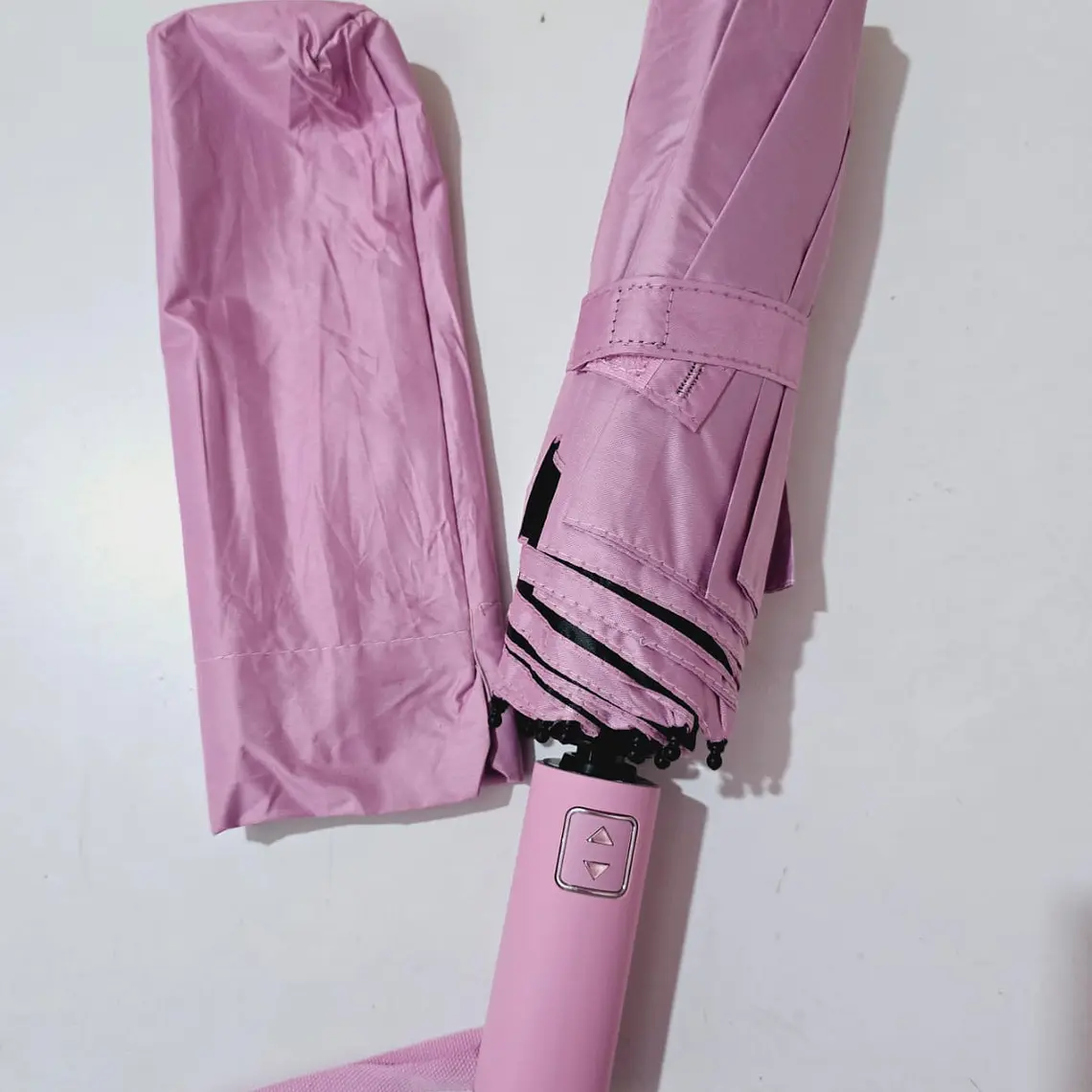 SOMBRILLA DE BOLSILLO AUTOMÁTICA COLORES LISOS MOD# KS-11☂️☀️ 11