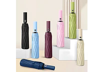 SOMBRILLA DE BOLSILLO AUTOMÁTICA COLORES LISOS MOD# KS-11☂️☀️