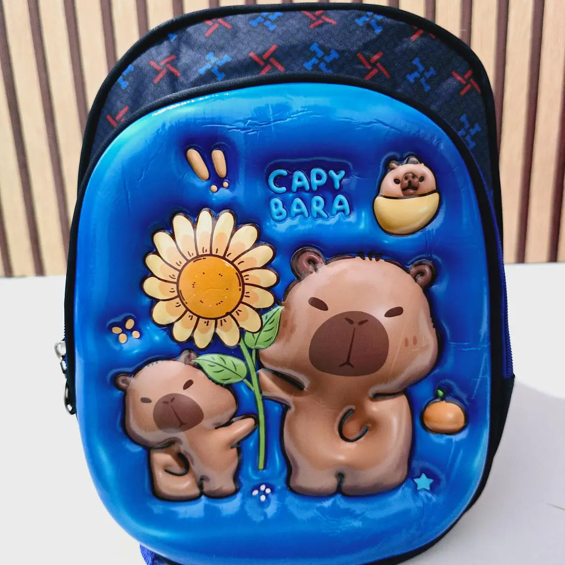 MOCHILITA PARA PREESCOLAR DISEÑO CAPIBARA MOD# K1038🗃️🎒 4