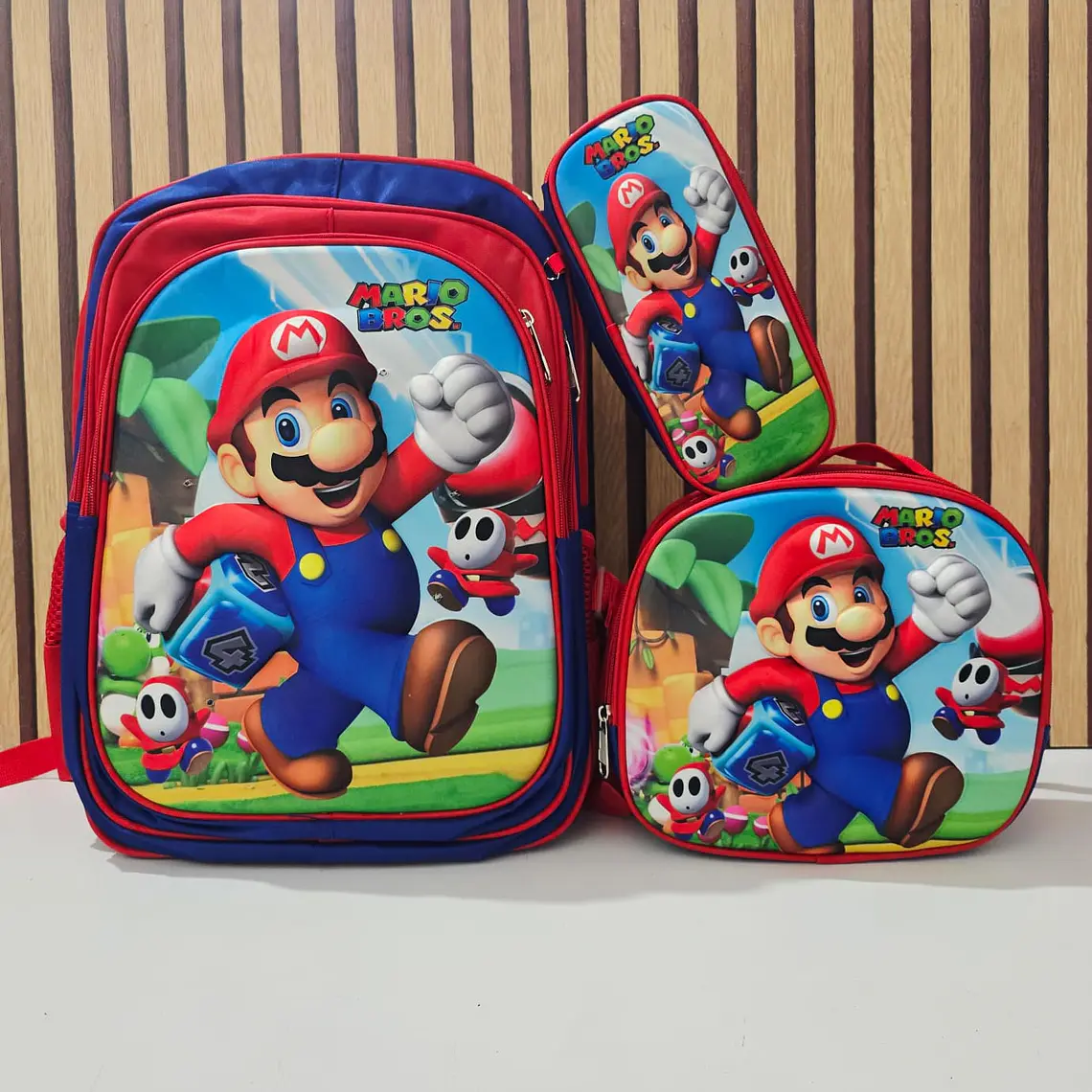 COMBO MOCHILA CON LUZ LED + LONCHERA TÉRMICA+ LAPICERA PARA PRIMARIA MOD# S16-2608🗃️🎒 2